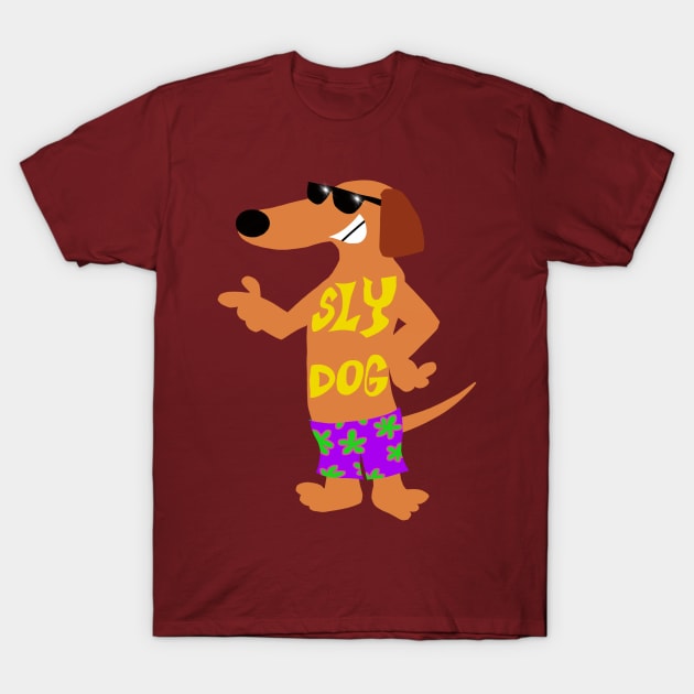 Sly Dog T-Shirt by wolfmanjaq